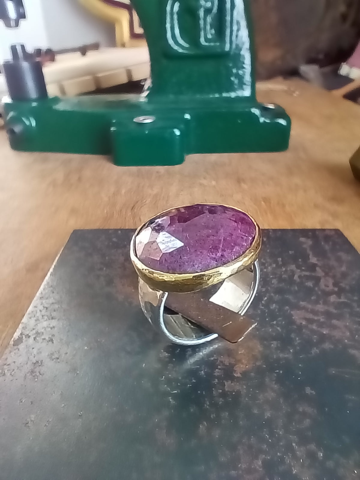 Anello Rubino Rajasthan