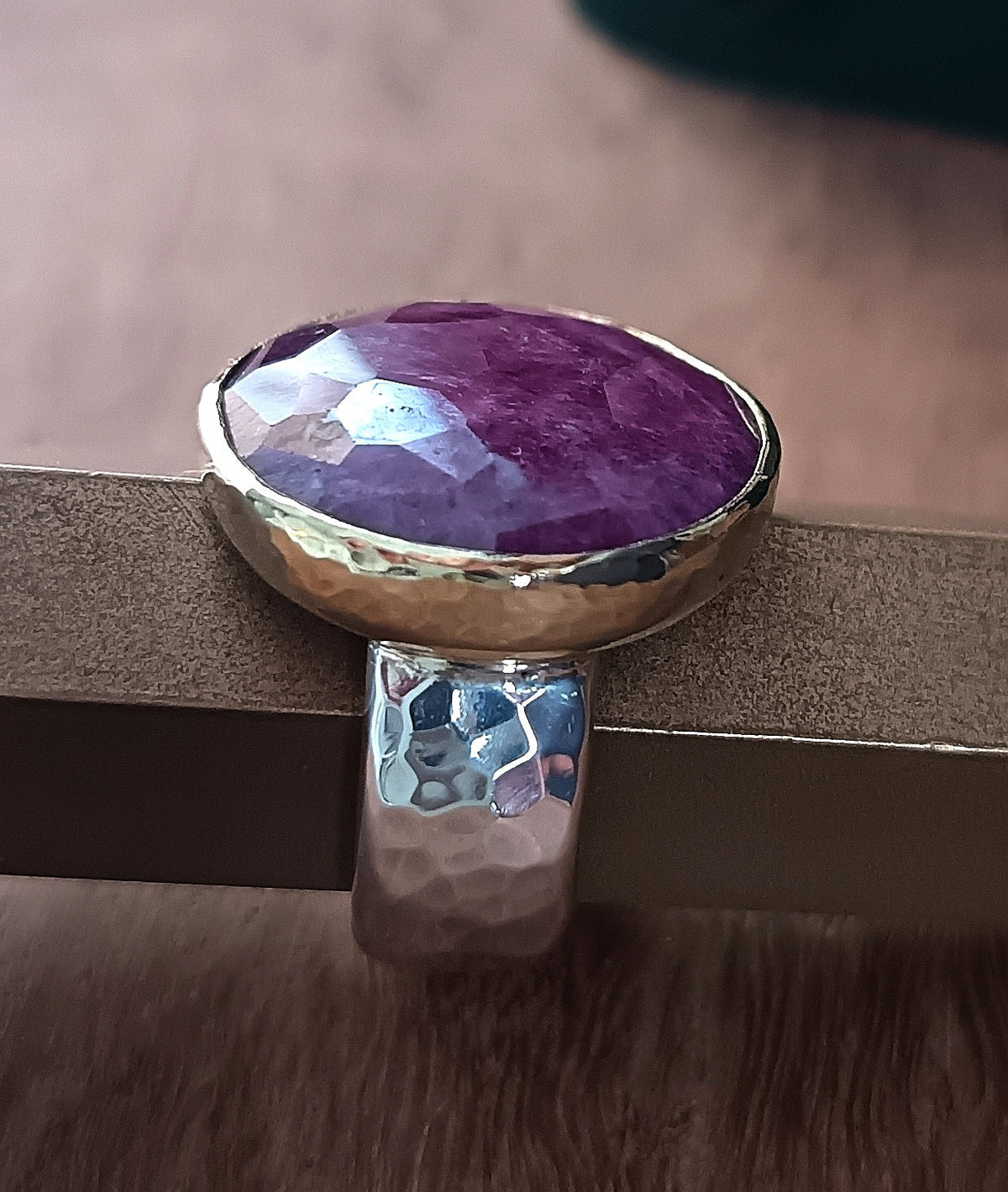 Anello Rubino Rajasthan