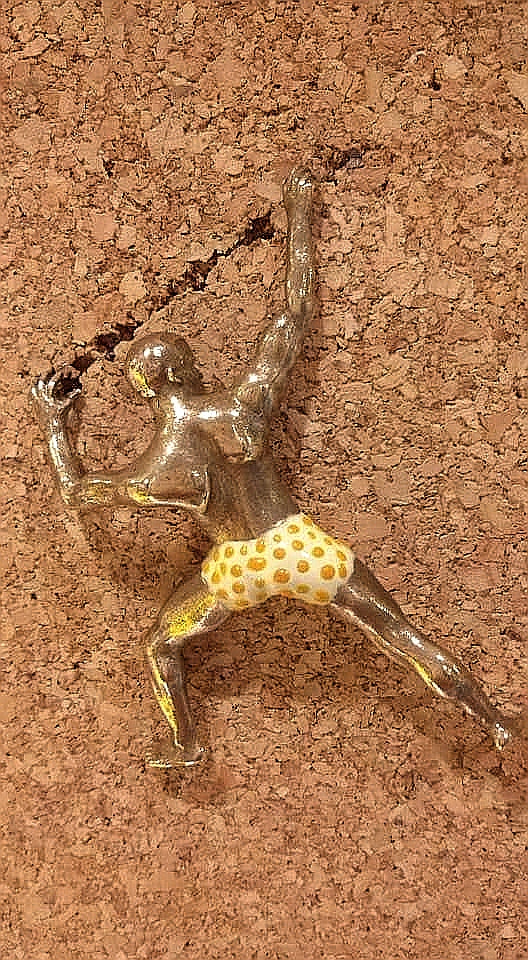 Free Climber — Brooch / Scultura da Indossare