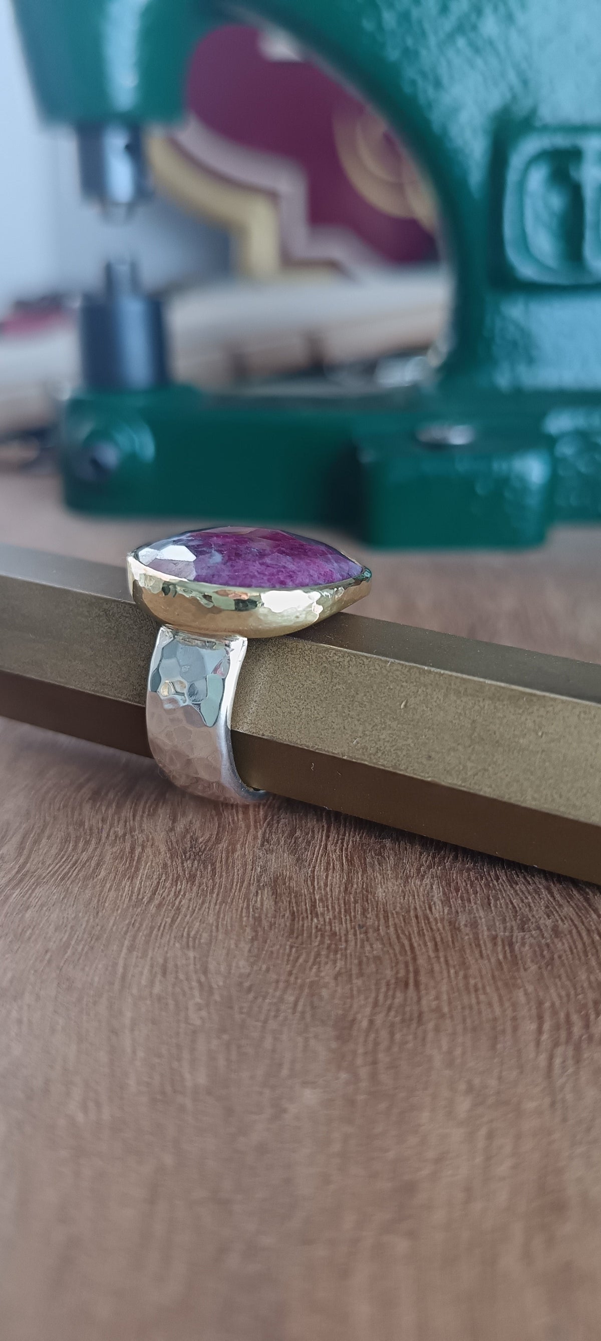 Anello Rubino Rajasthan
